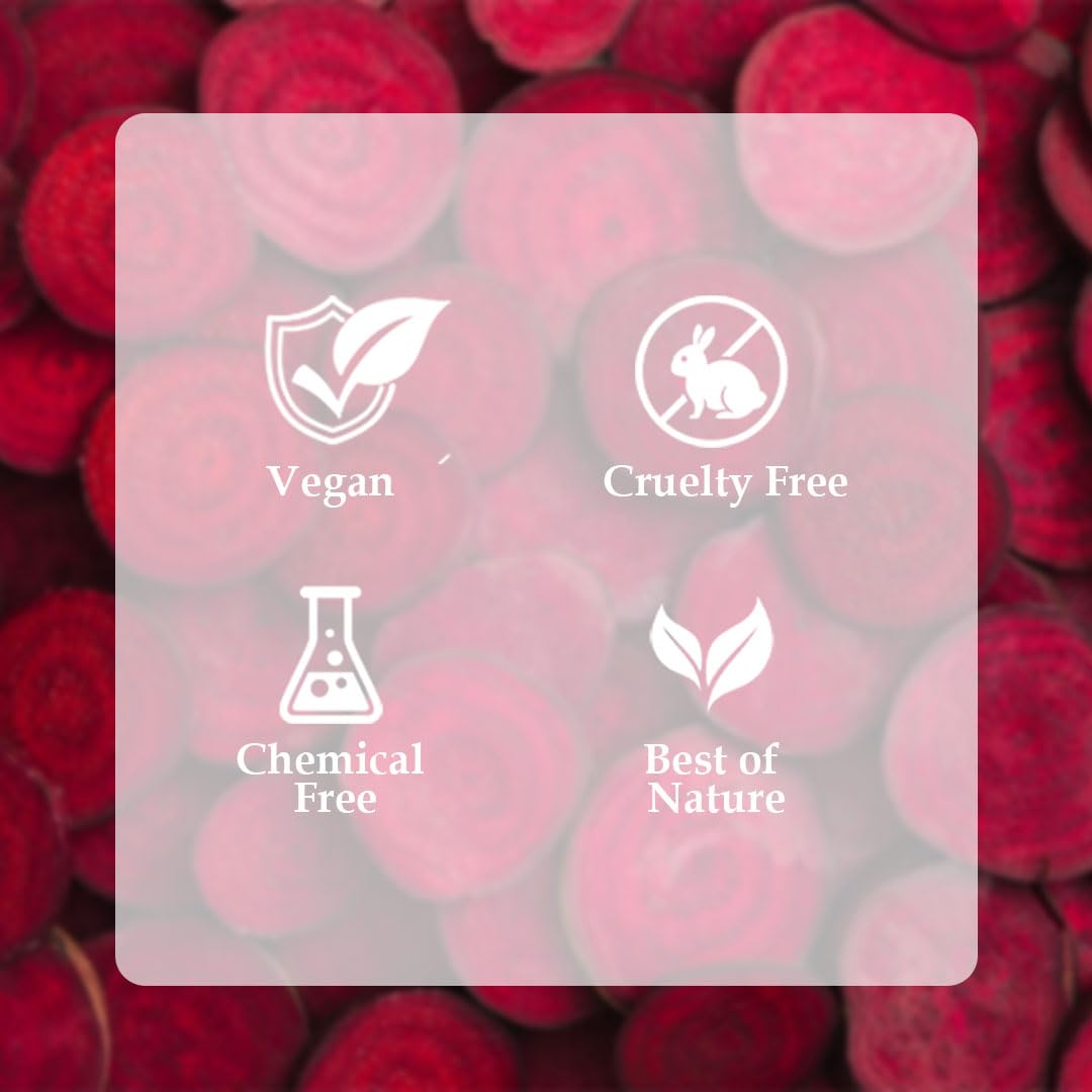 Indus Organics beetroot powder 250gm for face | lips | hair | drinking | Eating | immunity | Pre -Workout | Improves Heart Health & Support Blood Pressure Level