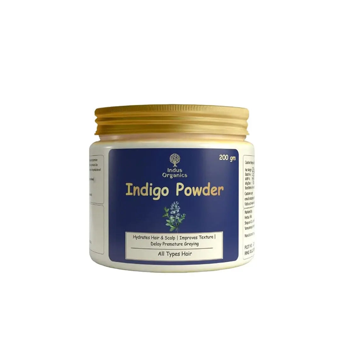 Indigo Powder For Black Hair Color Indus Organics