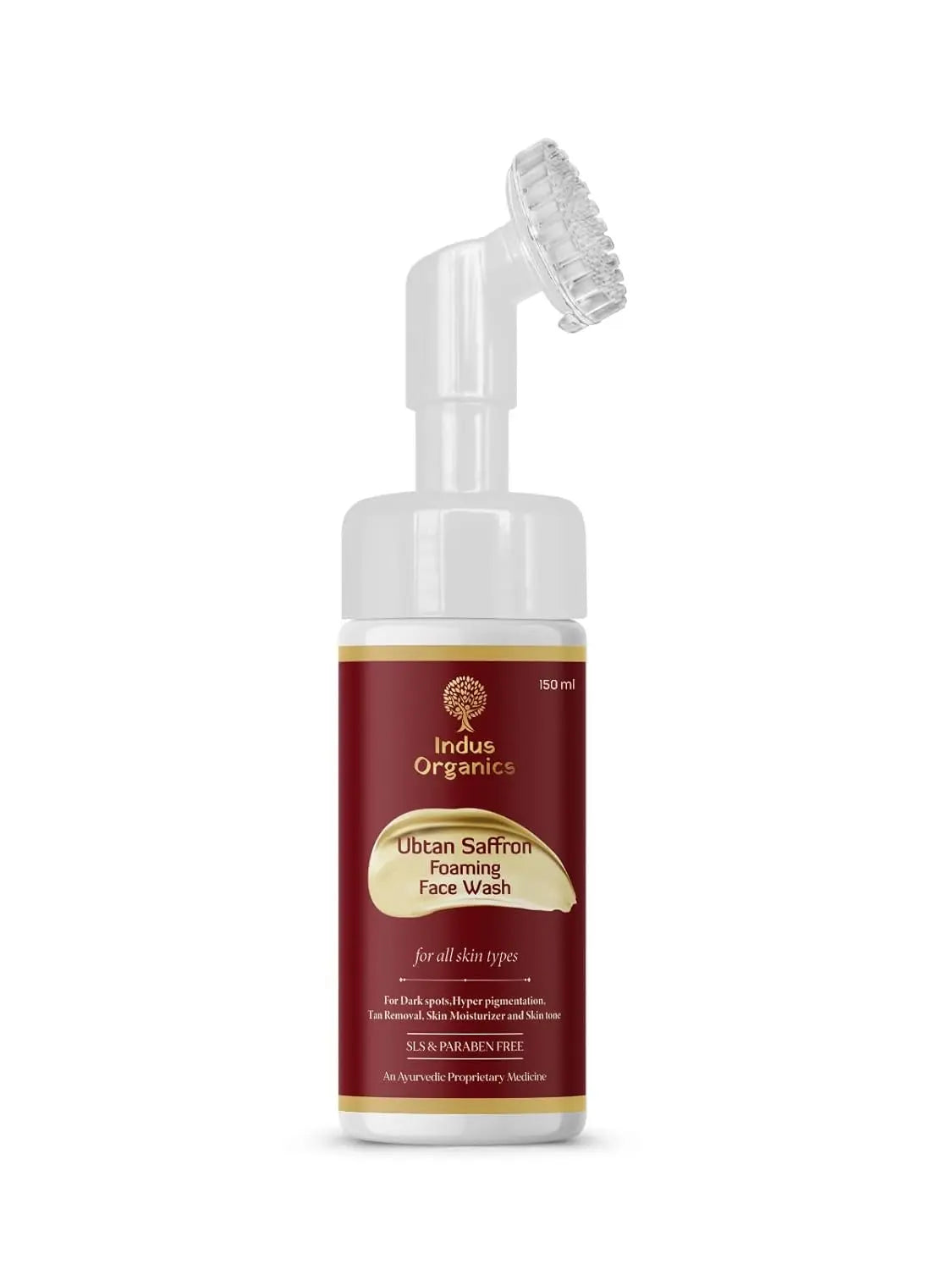 Ubtan Saffron Face Wash For All type of Skin Indus Organics
