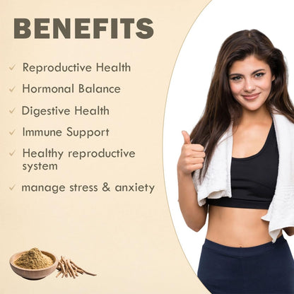 Indus Organics Shatavari Powder | Promotes Breast Milk Production | for Rejuvenative Vata and Pitta | Balance Women's Hormones |Good for Digestion & Reproductive System | Pure and Natural Ayurvedic Herb | for Women | Health and Wellness | Supports Menstru