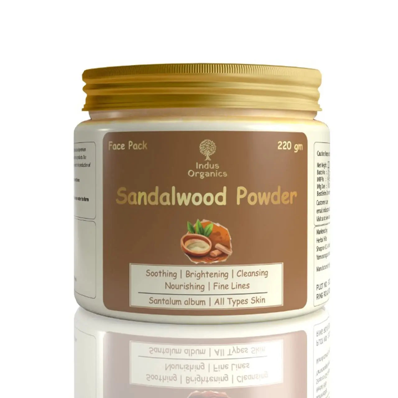 Sandalwood powder for Face pack Indus Organics