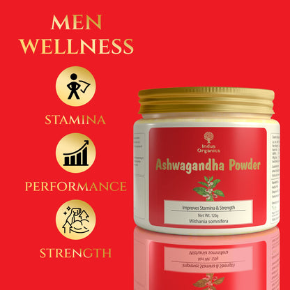 Pure Ashwagandha Powder for Height Growth, Stress,Anxiety