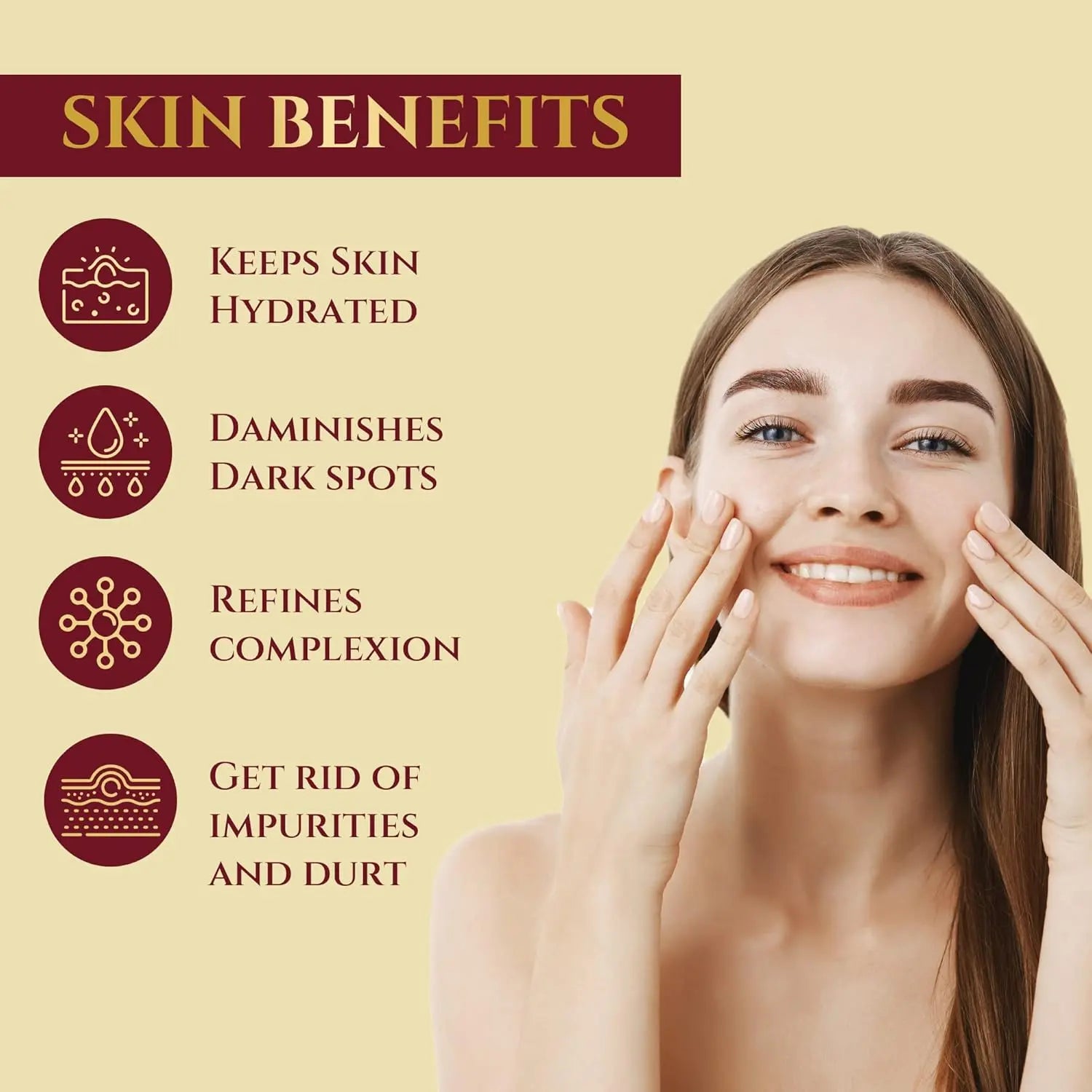 Ubtan Saffron Face Mask for Glowing Skin, for tan removal & Hyperpigmentation Indus Organics