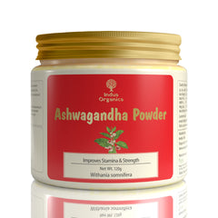 Pure Ashwagandha Powder for Height Growth, Stress, Anxiety - 120gm