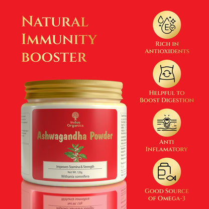 Pure Ashwagandha Powder for Height Growth, Stress,Anxiety