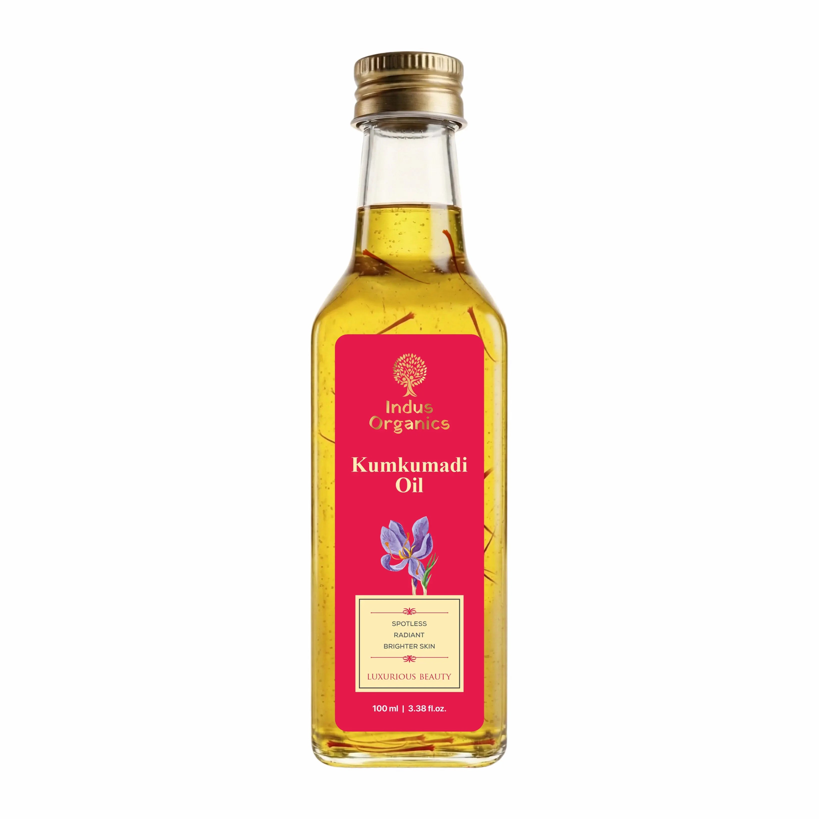 Kumkumadi Oil for Glowing skin Indus Organics