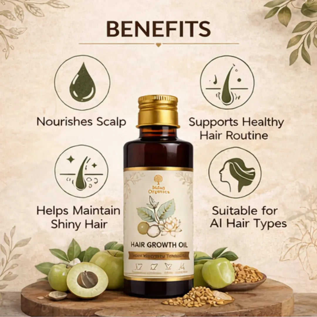 Hair Regrowth Oil 96% Saw New Hair Growth Indus Organics